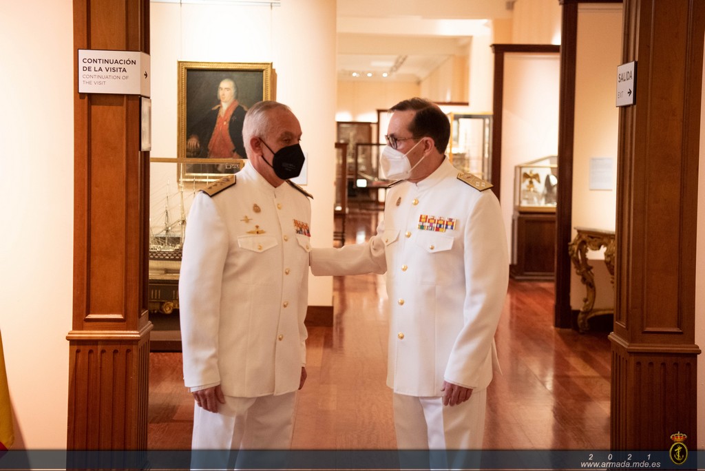 El AJEMA preside el Acto de Toma de posesión del Cargo de Director del Instituto de Historia y Cultura Naval (DIRHISC)